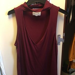 cute vneck going out top